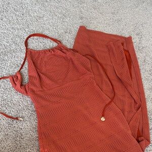 Tularosa Rust Maxi Dress